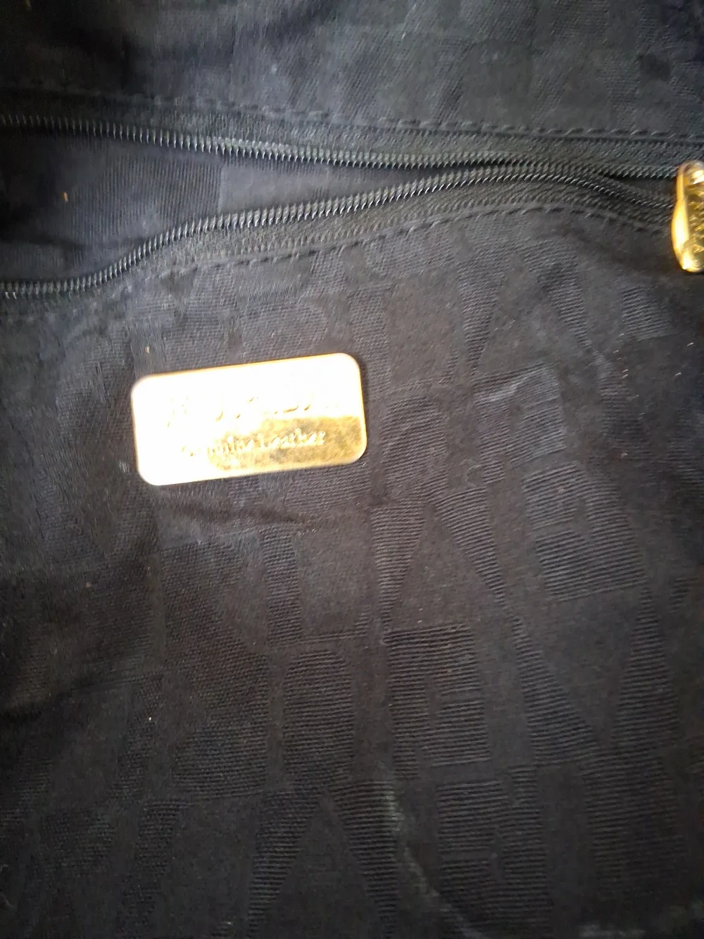 Furla Glossy Black Patent Hobo Bag